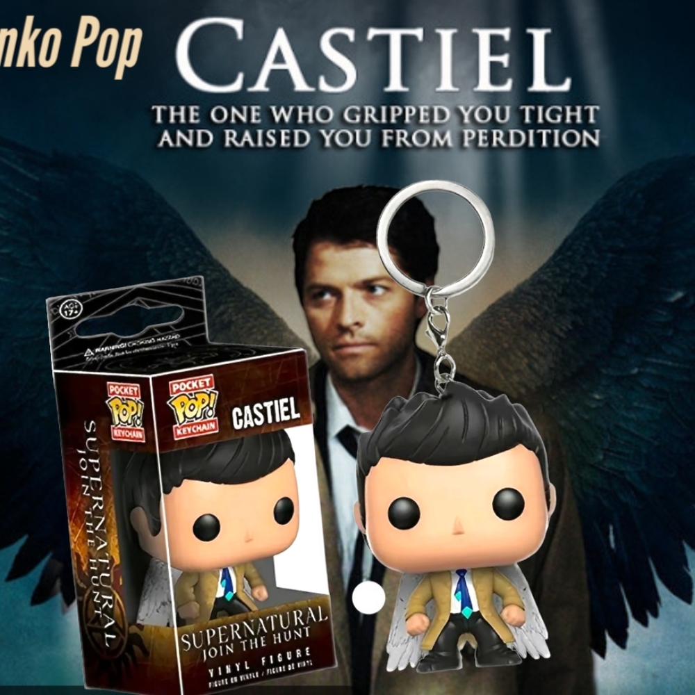FUNKO POP!! Supernatural Limited Edition Character Castiel with Wings NWT - Picture 2 of 10
